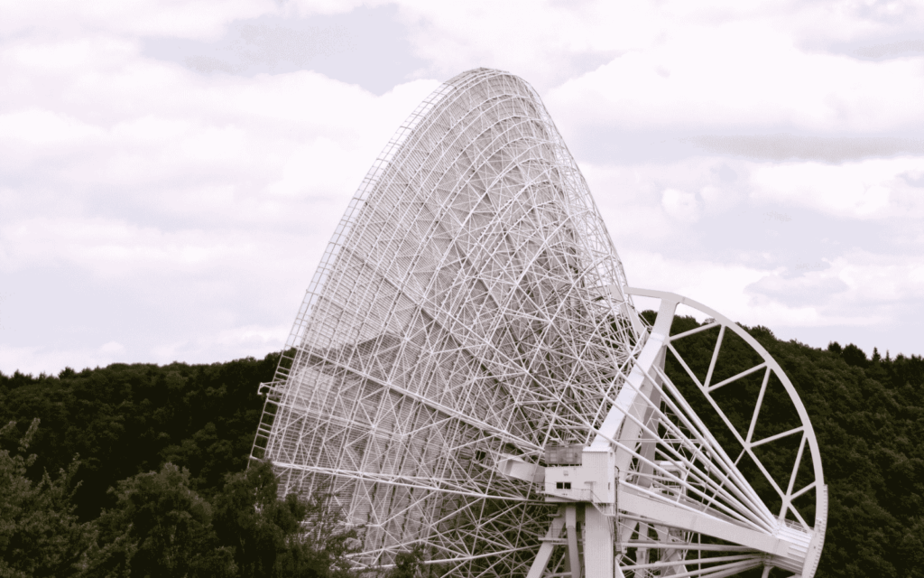 Radiotélescope de Green Bank, protégé des ondes électromagnétiques